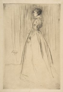 Samettimekko (Mrs. Leyland) tekijältä James McNeill Whistler