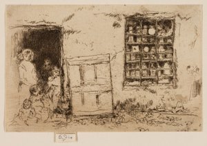 Kylän makeiskauppa tekijältä James Abbott McNeill Whistler