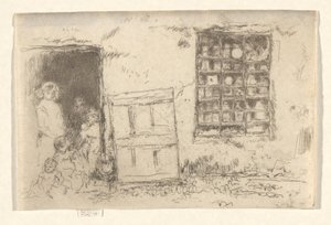 Kylän makeiskauppa tekijältä James Abbott McNeill Whistler