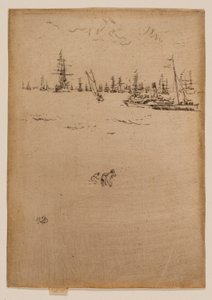 Vierailijoiden vene tekijältä James McNeill Whistler
