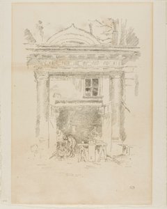 The Whitesmiths, Impasse des Carmélites tekijältä James McNeill Whistler