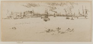 Tilbury tekijältä James Abbott McNeill Whistler