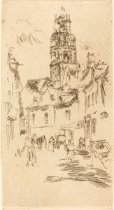 Tour St. Antoine, Loches tekijältä James Abbott McNeill Whistler