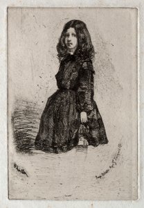 Kaksitoista kaiverrusta luonnosta:  Annie tekijältä James McNeill Whistler