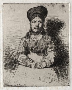 Kaksitoista kaiverrusta luonnosta:  La Rétameuse tekijältä James McNeill Whistler
