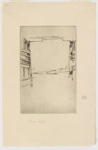 Vanhan Battersean sillan alla tekijältä James Abbott McNeill Whistler
