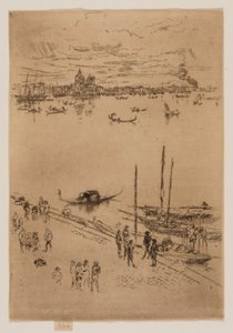 Pystysuora Venetsia tekijältä James Abbott McNeill Whistler