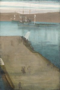 Valparaison satama tekijältä James McNeill Whistler