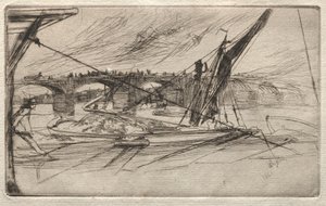 Vauxhallin silta tekijältä James McNeill Whistler
