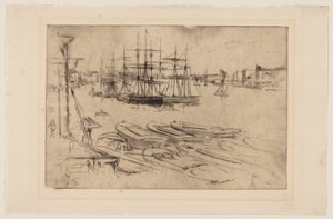 Wapping - allas tekijältä James Abbott McNeill Whistler