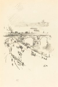 Waterloon silta tekijältä James Abbott McNeill Whistler