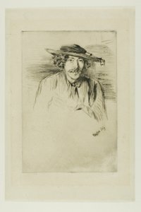 Whistler hatun kanssa tekijältä James Abbott McNeill Whistler