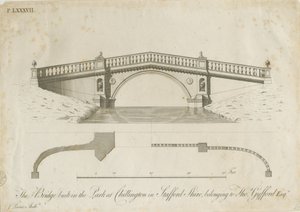 Chillington Park - Bridge: kaiverrus, nd [c 1789] (tulostus)