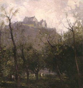 Edinburgh (öljy kankaalle)
