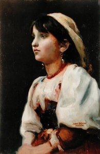 Geralda, noin 1880-luku (öljy kankaalle)