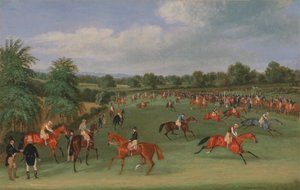 Epsom Races: Valmistautuminen alkuun tekijältä James Pollard