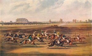 Race for the Great St. Leger Stakes, 1836. Hyväksyntä - Pois hyvässä tyylissä, 1837. tekijältä James Pollard