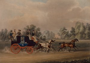 Jaglione Windsor Coach (värillinen kaiverrus) tekijältä James Pollard