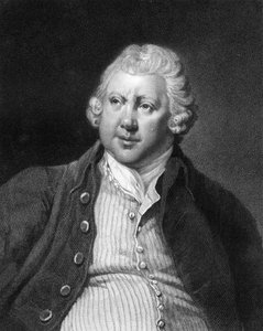 Richard Arkwright, 1700-luvun brittiläinen teollisuusmies ja keksijä, 1836.