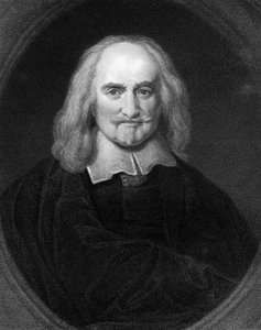 Thomas Hobbes, 1600-luvun englantilainen filosofi, 1836.