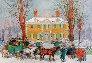 Longfellow House, Cambridge, Massachusetts, USA, 1700-luku 1921.