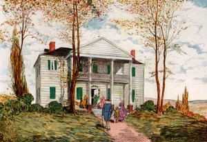 Morris-Jumel Mansion, Washington Heights, 1700-luku 1921.