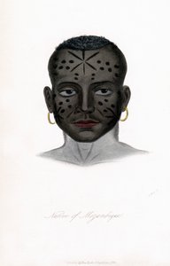 Kotoisin Mosambikista, c1850. tekijältä James Prichard