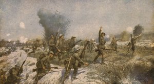 "Ulster-divisioonan hyökkäys 1. heinäkuuta 1916", n. 1930.