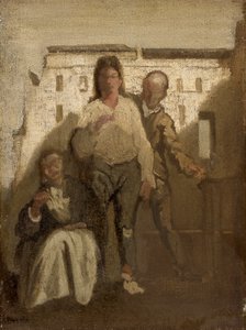 "Cartouchen vangitseminen", 1905-1910 tekijältä James Pryde