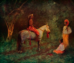 Burman ratsastaja, 1913 tekijältä James Raeburn Middleton