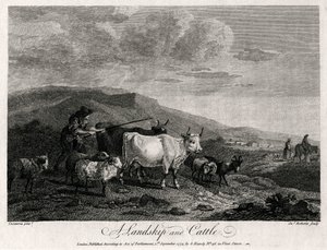 Landskip ja karja, 1774.
