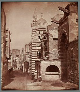 Egypti. Kairo. Mamelukkien emiirin Aitmiš Al-Badžasin moskeija (1383/1384) tekijältä James Robertson