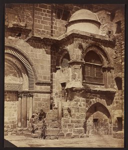 Pyhän haudan kirkon portiikki. Jerusalem [Jerusalem. Pyhän haudan kirkko - frankkien kappeli] tekijältä James Robertson