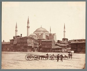 "Ste Sophie" [Istanbul. Ayasofyan moskeija (Hagia Sofia)] tekijältä James Robertson