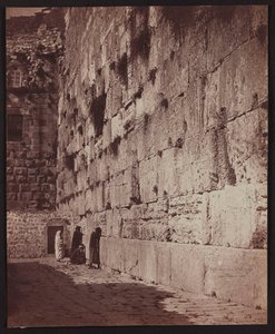 Juutalaisten rukouspaikka [Jerusalem. Itkumuuri (Länsimuuri)] tekijältä James Robertson