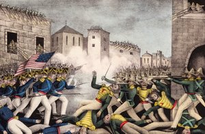 Monterreyn taistelu. Meksikon-Amerikan sota.