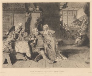 Jack Falstaff ja Doll Tearsheet tekijältä James S. King