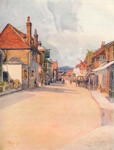High Street, Leatherhead, 1912, 1914 tekijältä James S Ogilvy