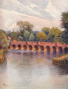"Leatherhead Bridge", 1912, 1914 tekijältä James S Ogilvy