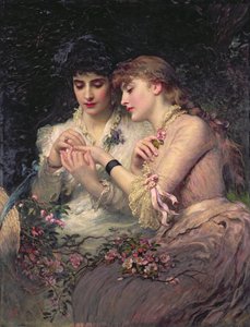 A Thorn Amidst Roses, n. 1887 (öljy kankaalle)
