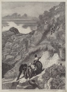 Gathering the Flocks, kohtaus Walesin rannikolla