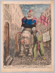 Carlo Khans Triumphal -sisäänkäynti Leadenhall Streetille, pubi. 1783 (käsinvärinen kaiverrus)