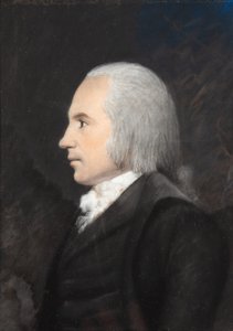 Aaron Burr, n. 1797 (väripastelli harmaalla paperilla) tekijältä James Sharples