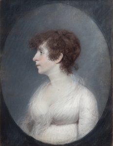 Lady Wilmot (pastelli harmaalla paperilla)
