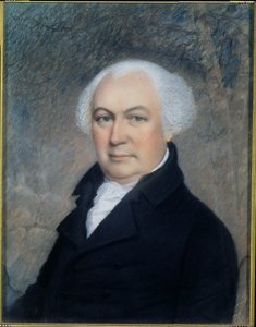Gouverneur Morrisin (1752-1816) muotokuva (öljy kankaalle) tekijältä James Sharples