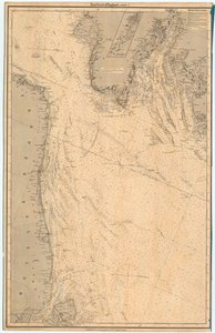 Englannin itärannikko. Arkki 1, 1800-luvun loppupuoli (vedos)