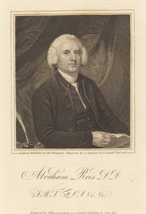 Abraham Rees, D.D. tekijältä James Thomson after John Opie