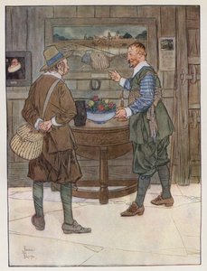 Izaak Waltonin kuvitus The Compleat Anglerille