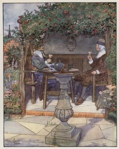 Izaak Waltonin kuvitus The Compleat Anglerille