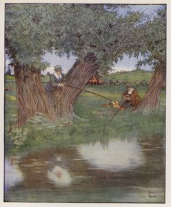 Izaak Waltonin kuvitus The Compleat Anglerille